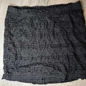 Ardene lace mini skirt
